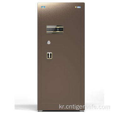 Tiger Safes 클래식 시리즈 브라운 150cm 높이 지문 잠금 장치